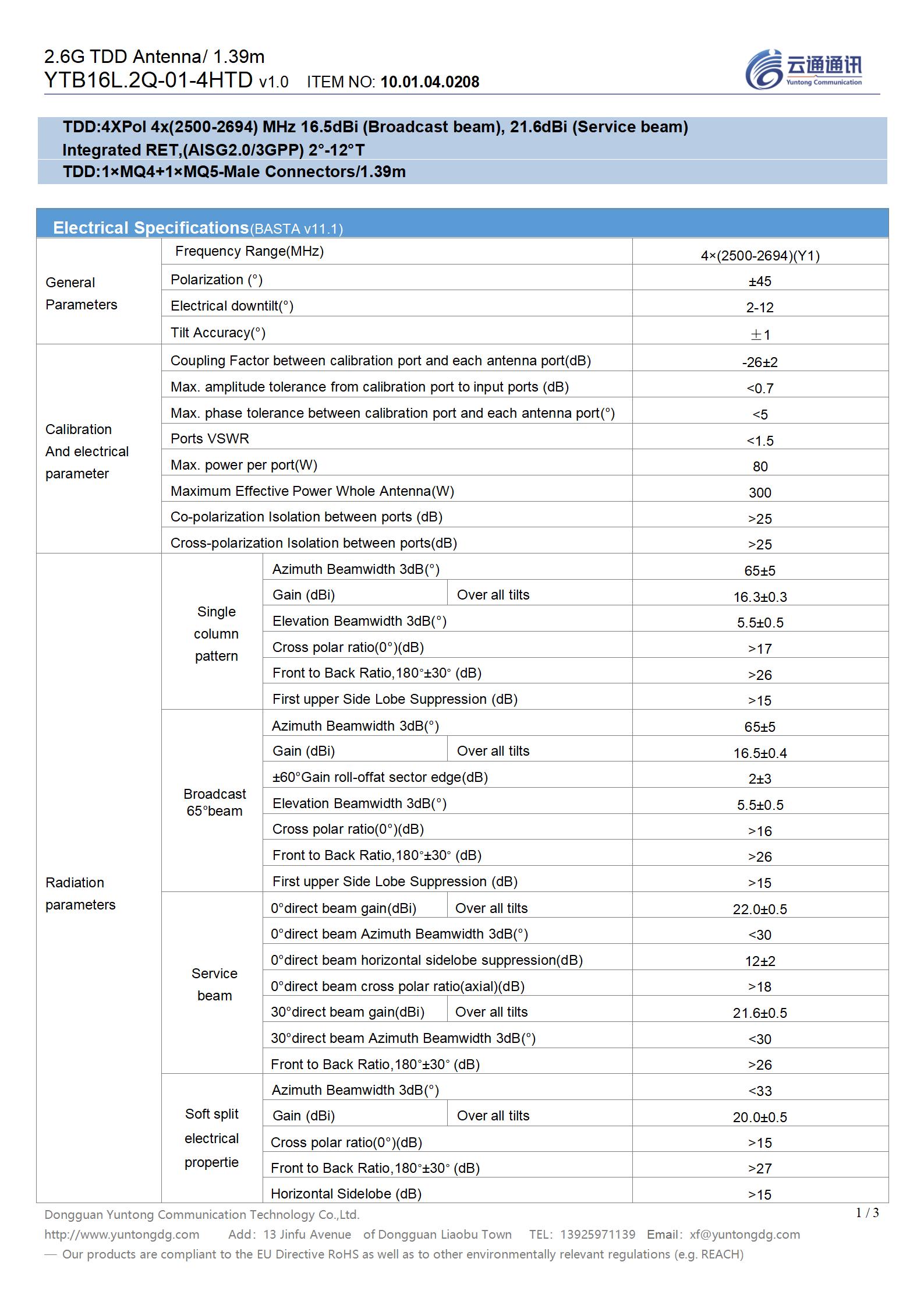 Lot-1# Type 1=YTB16L.2Q-01-4HTD（2.6G  TDD 1.39m_v1.0）_01.jpg